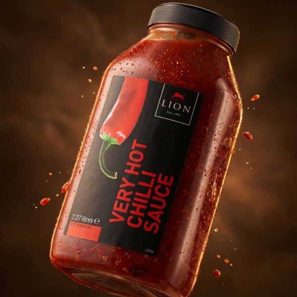 Lions very hot chili sauce (2x2.7L)