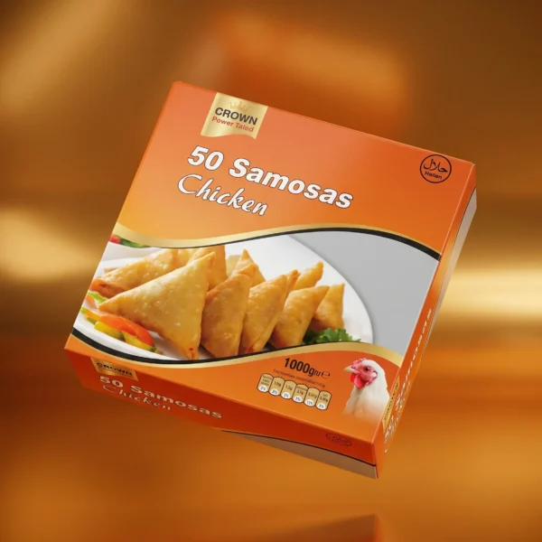 Crown chicken samosa (1x50pc) ORIGINE DE