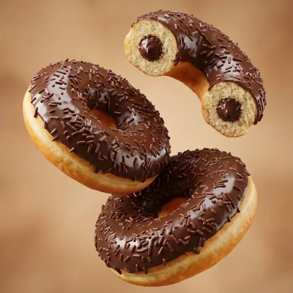 Donuts triple Choco 69g (372910) (12x3) PROMO
