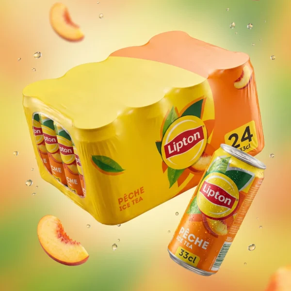 LIPTON ICE TEA PECHE 33CL EUR X24 SLIM