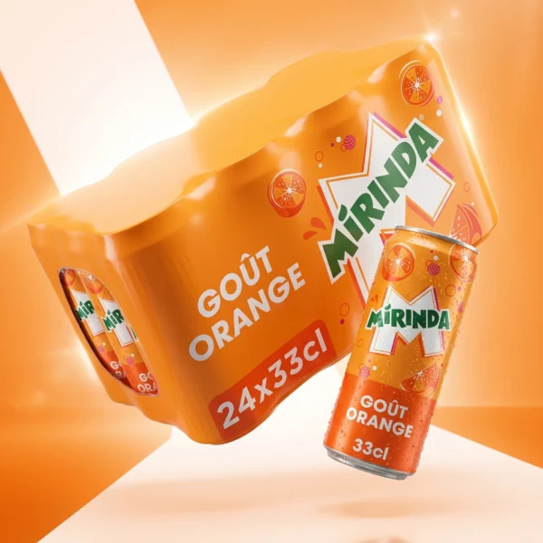 MIRANDA ORANGE 33CL FR X24 SLIM