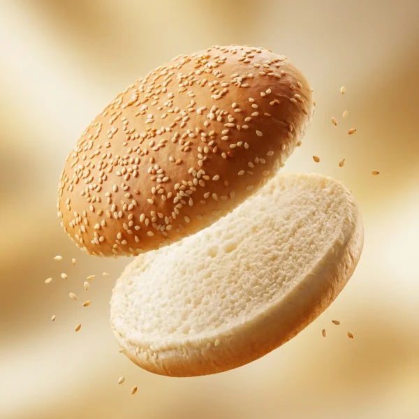 Pain hamburger sésame 96mm 48pcs