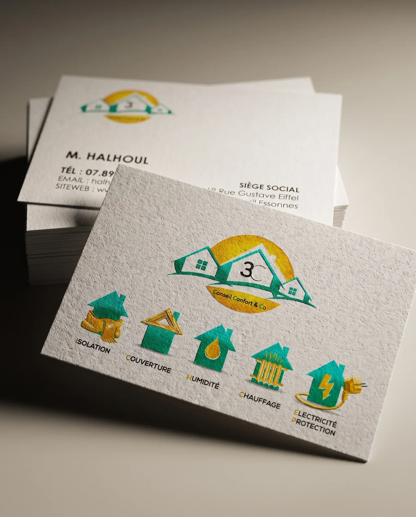 Print design – 3A Rénovation | Aliphbay