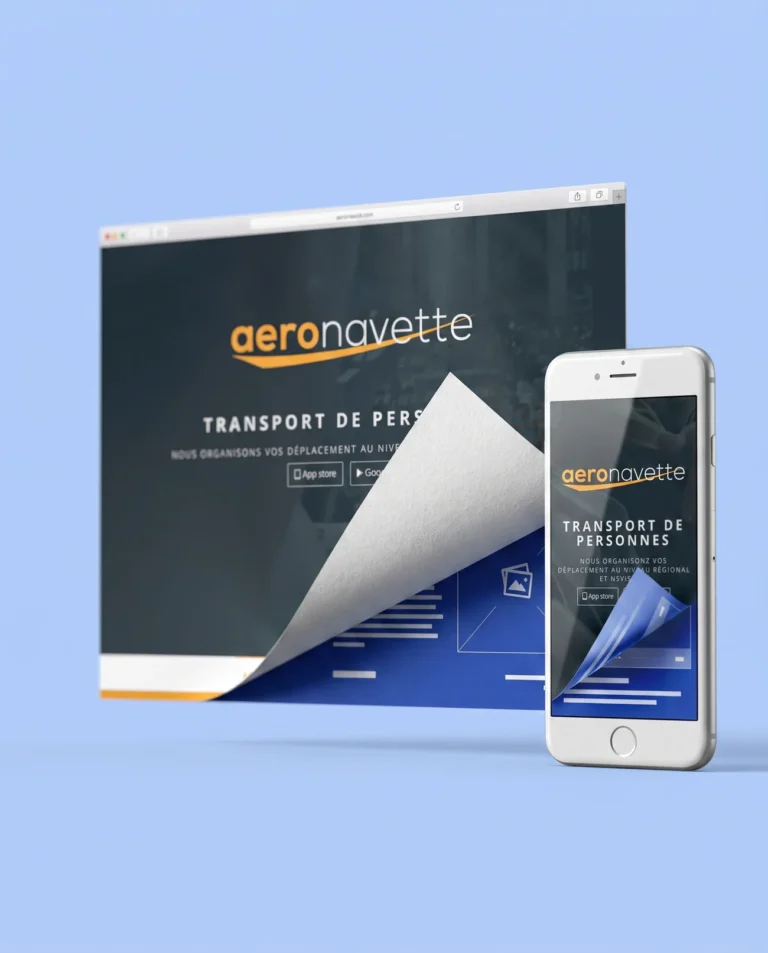 Aéronavette – Site web | Aliphbay
