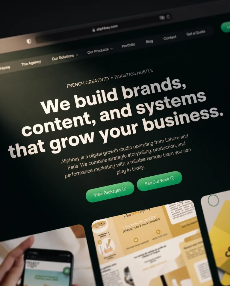 Aliphbay – Site web | Aliphbay