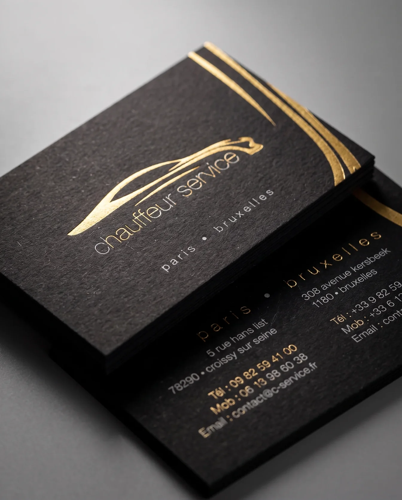Print design – Chauffeur Service | Aliphbay