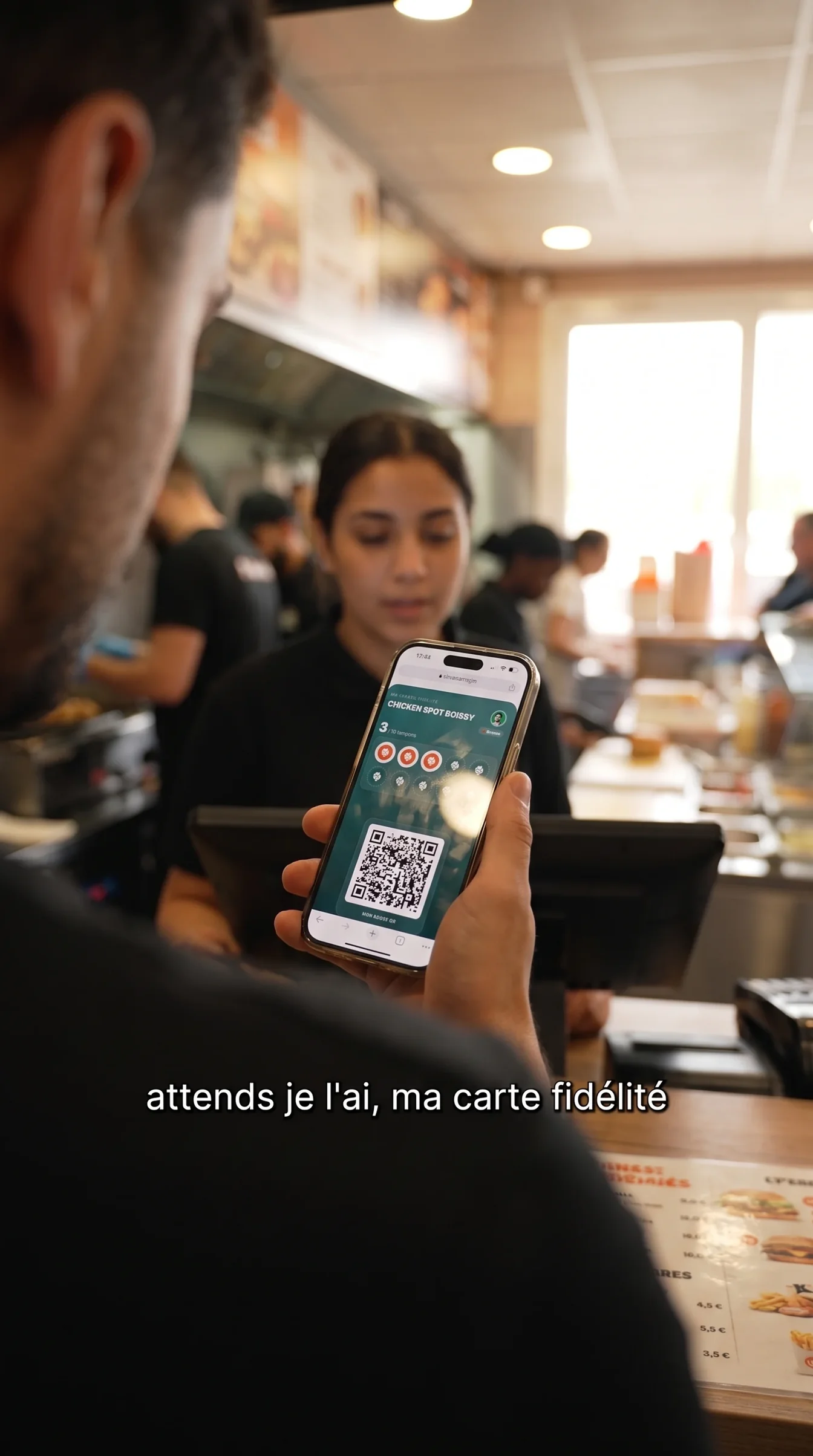 Mobile and app interface – Chicken Spot | Aliphbay