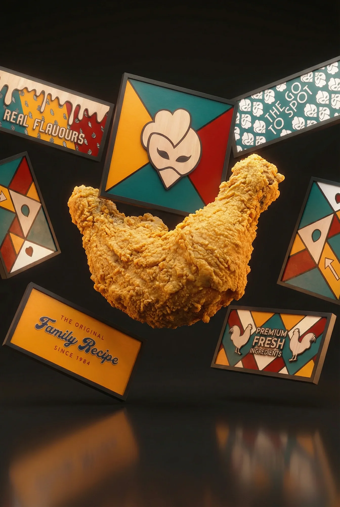 Food and product photography – Chicken Spot | Aliphbay
