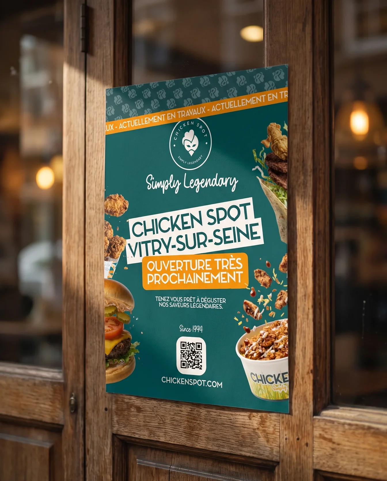 Print design – Chicken Spot | Aliphbay