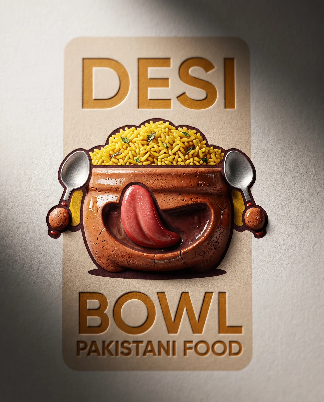 Logo and brand identity – Desi Bowl | Aliphbay