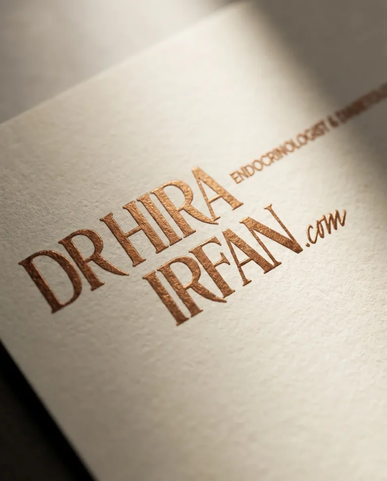 Dr Hira Irfan – Logo & identité | Aliphbay
