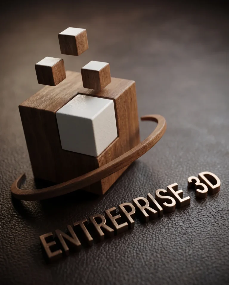 Entreprise 3D – Logo & identité | Aliphbay