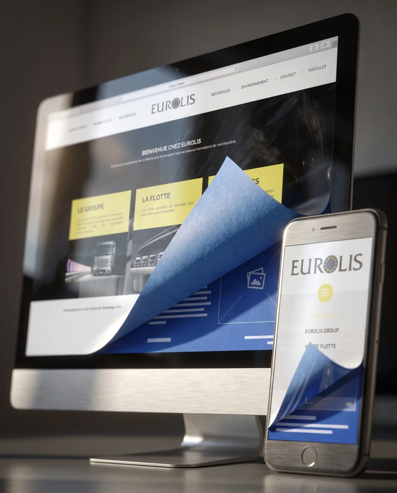 Website design – Eurolis | Aliphbay