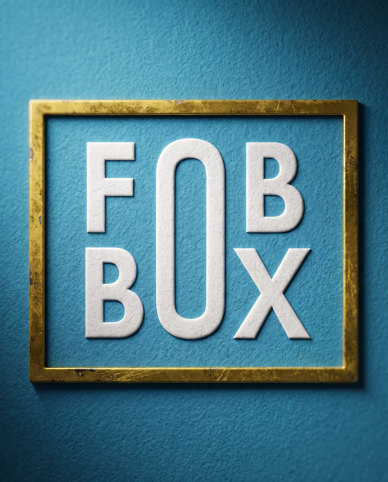 Logo and brand identity – FOB Box | Aliphbay