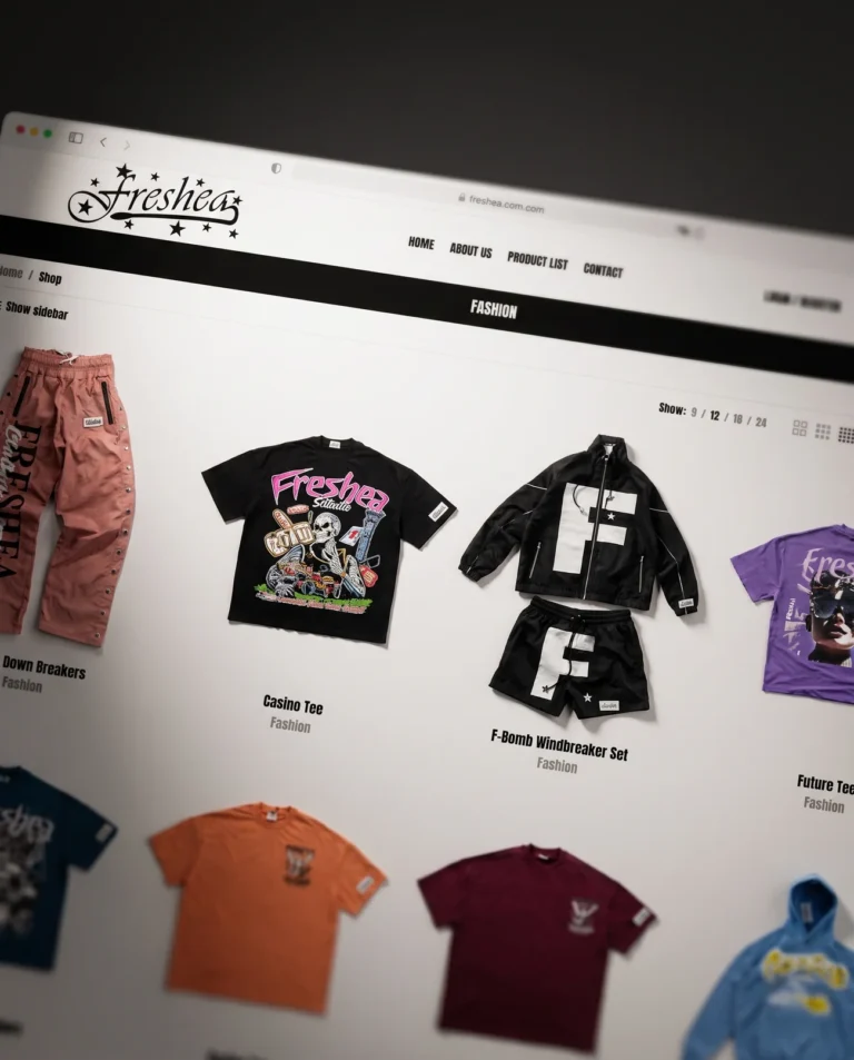 Freshea – Site web | Aliphbay