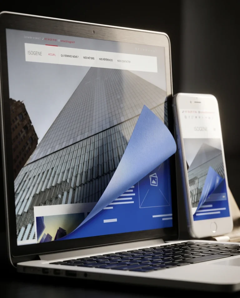 Isogène – Site web | Aliphbay
