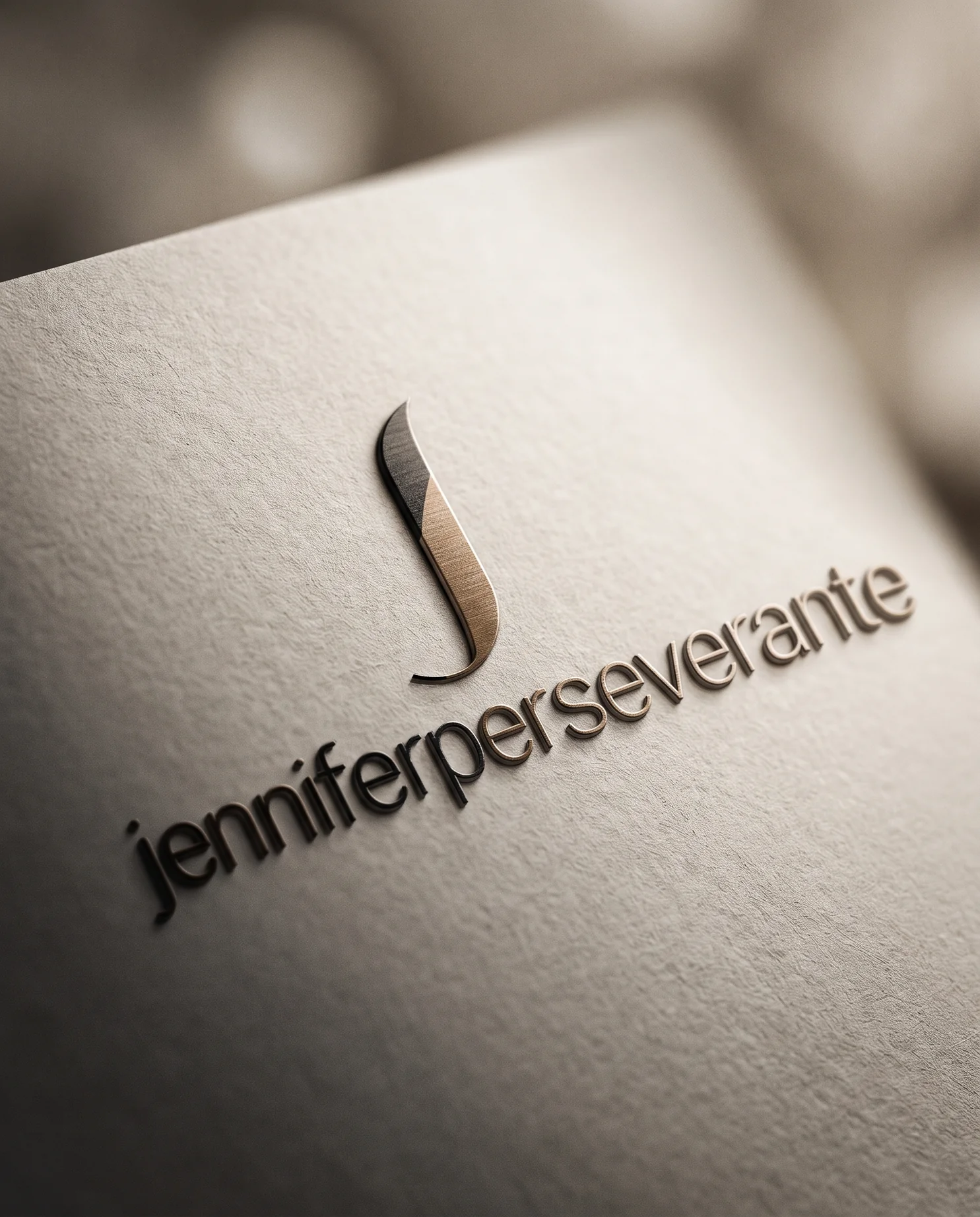 Logo and brand identity – Jennifer Perseverante | Aliphbay