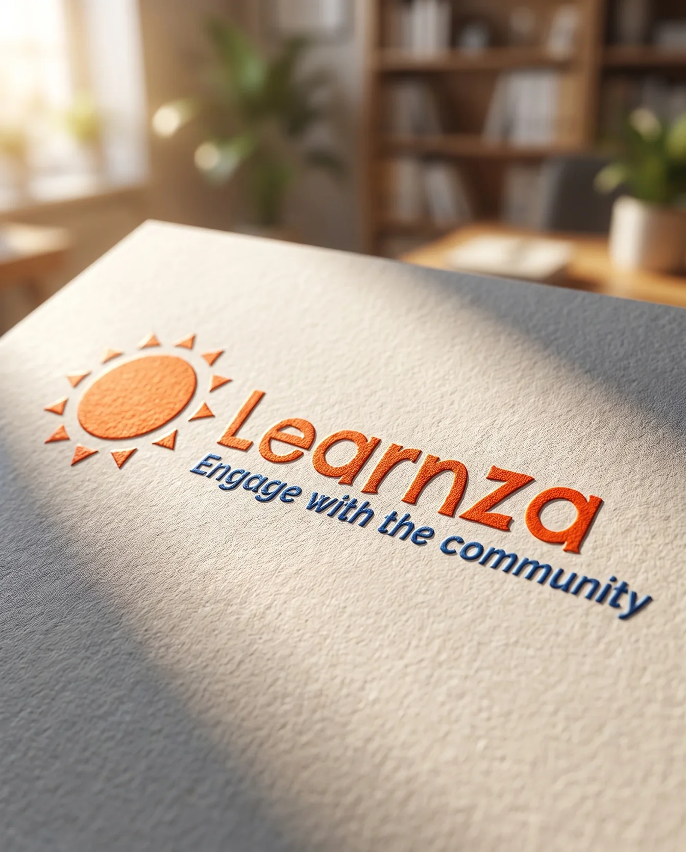 Logo and brand identity – Learnza | Aliphbay