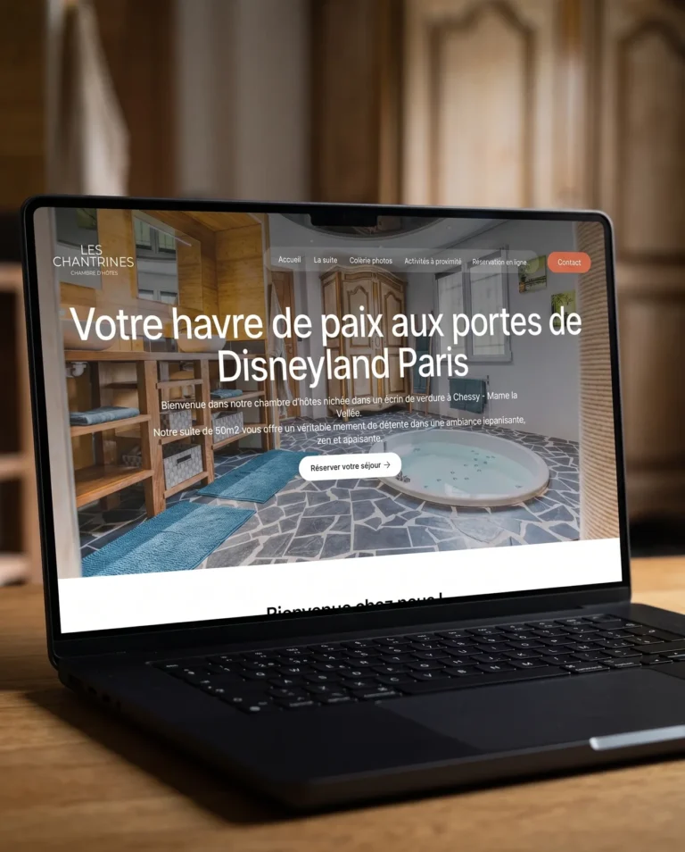 Les Chantrines – Site web | Aliphbay