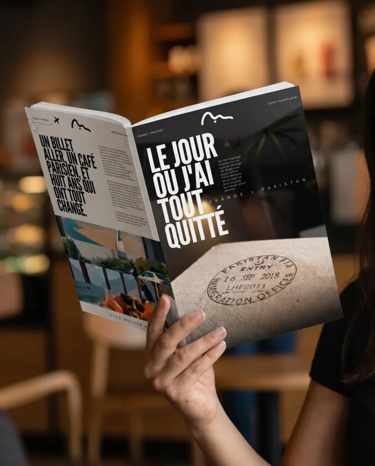 Magazine Le jour où j'ai tout quitté – Print | Aliphbay