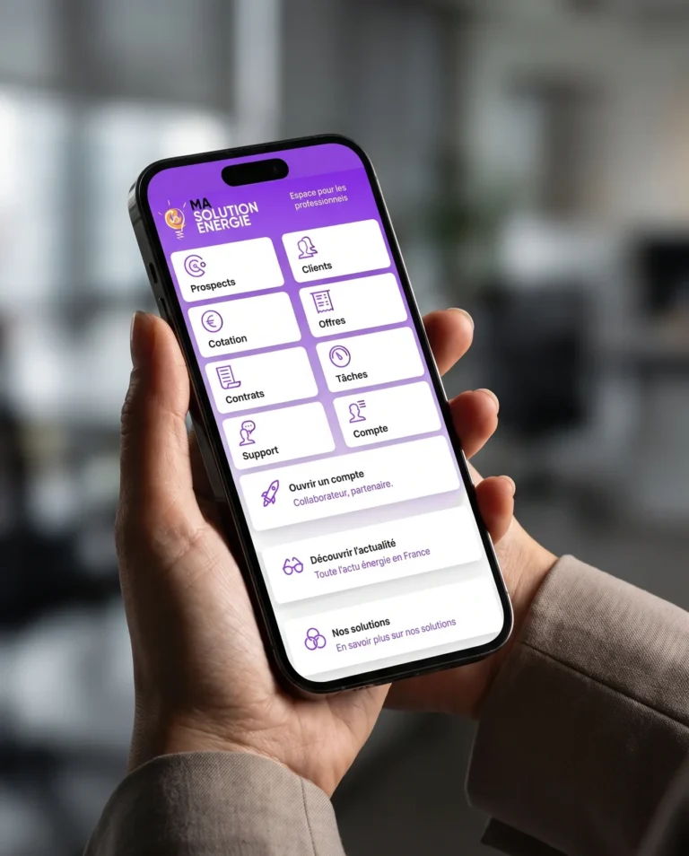 Mon Solution Énergie – Application & mobile | Aliphbay