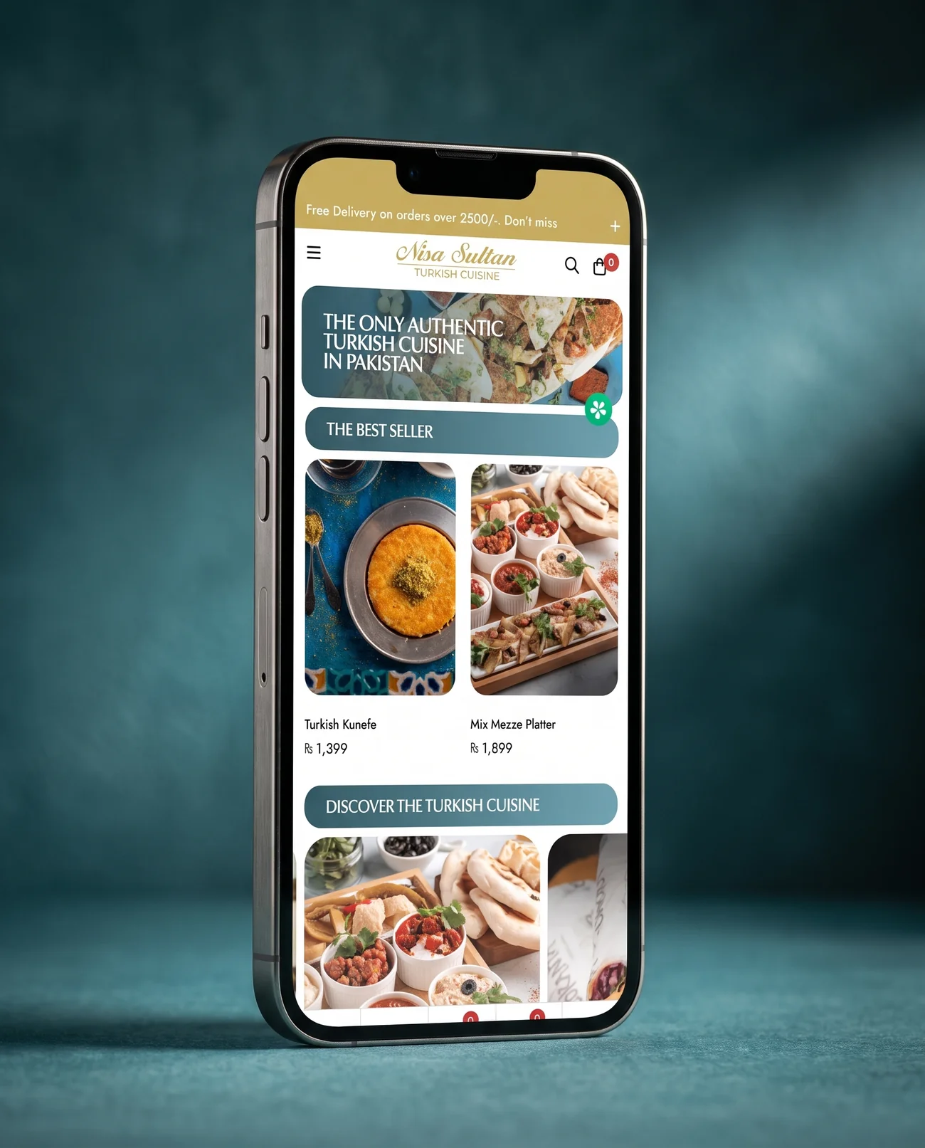Mobile and app interface – Nisa Sultan | Aliphbay