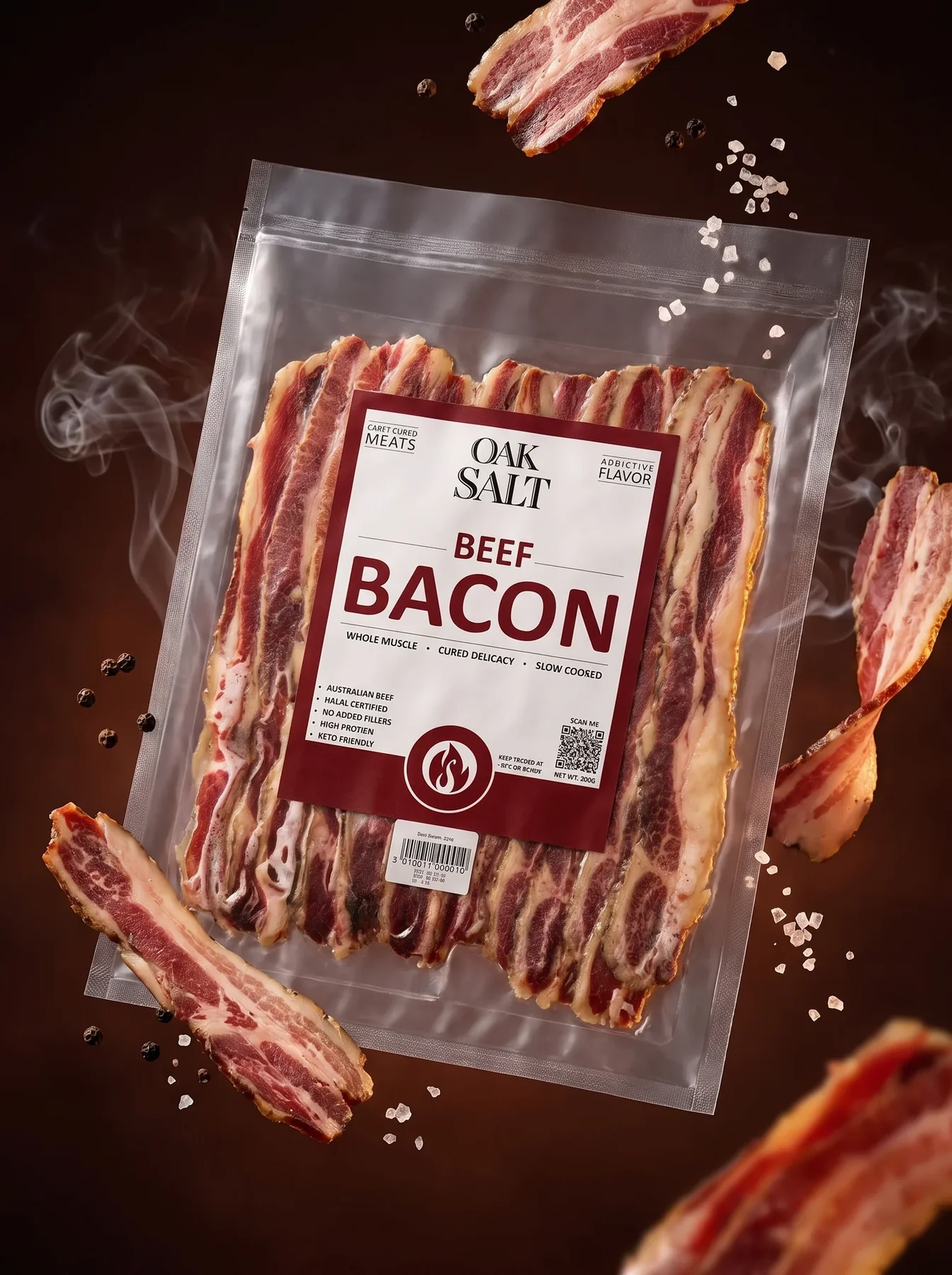 Packaging design – Oak & Salt | Aliphbay