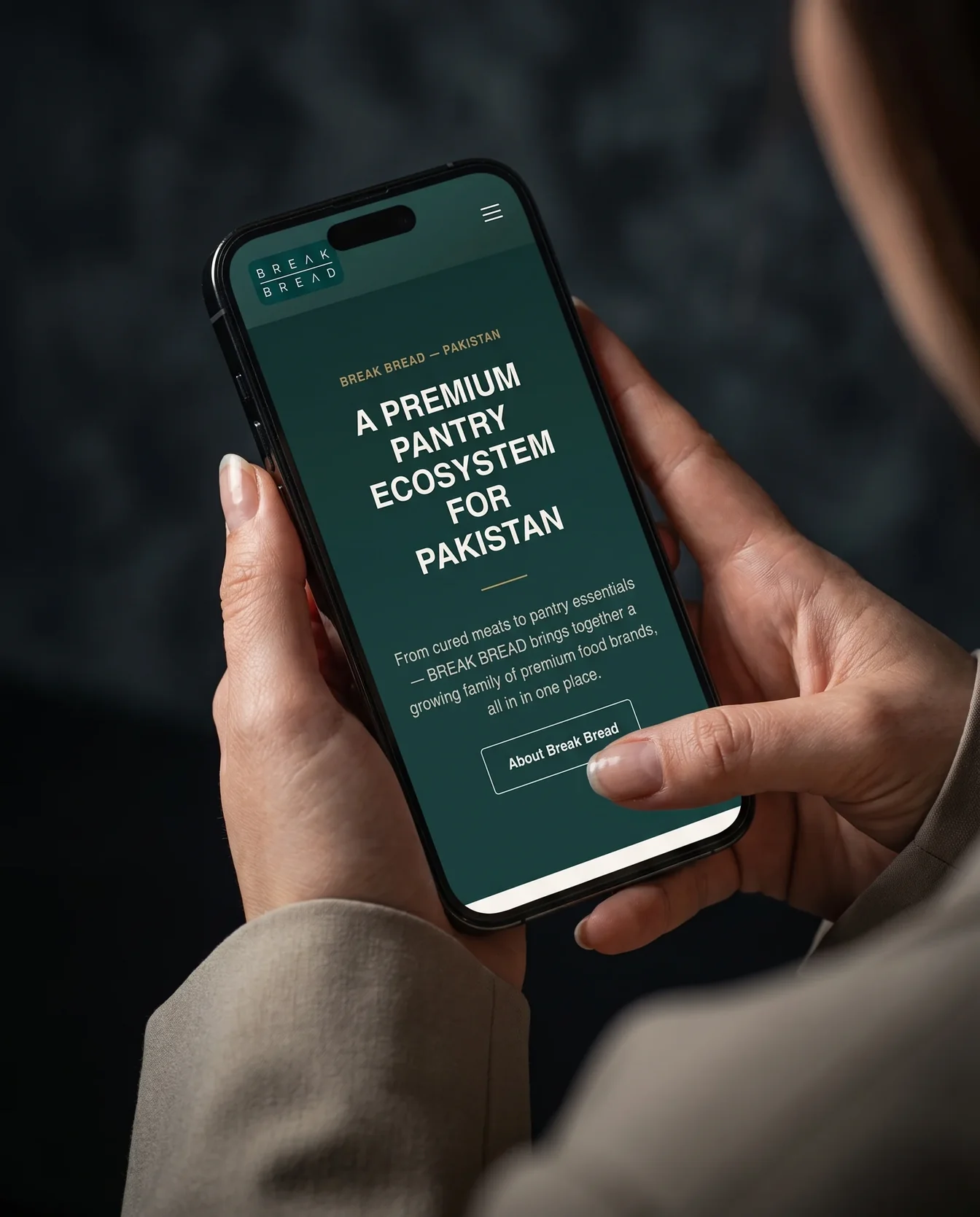 Mobile and app interface – Premium Pantry | Aliphbay
