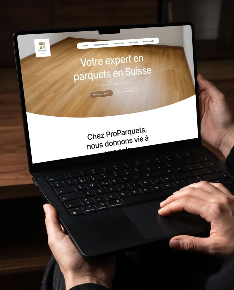 Pro Parquet – Site web | Aliphbay