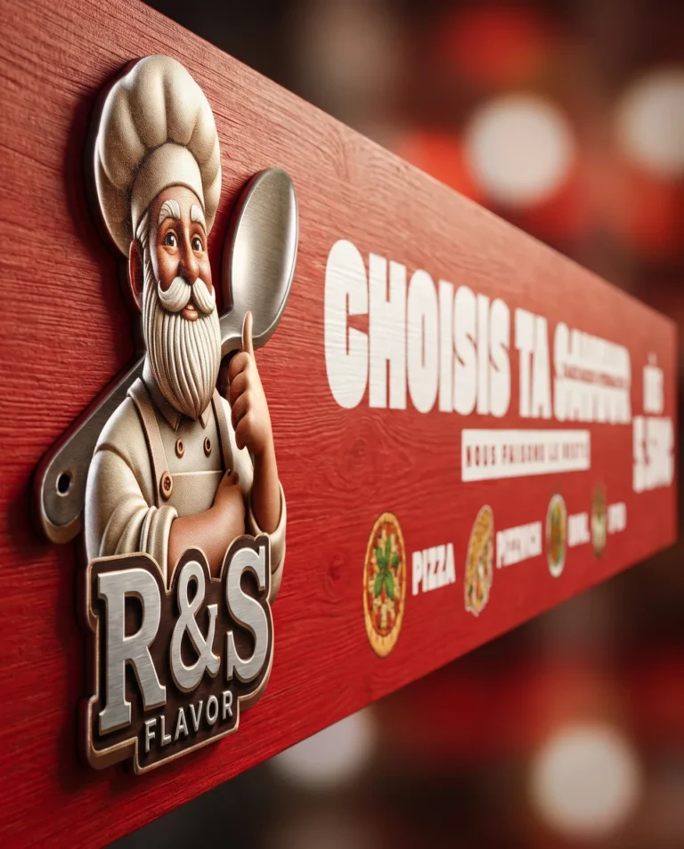 R&S Flavor – Logo & identité | Aliphbay