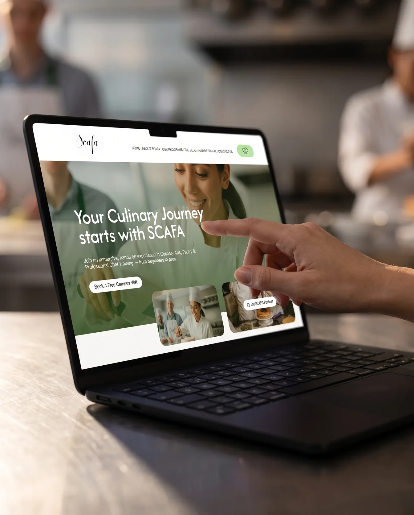 Website design – Scafa Dubai | Aliphbay